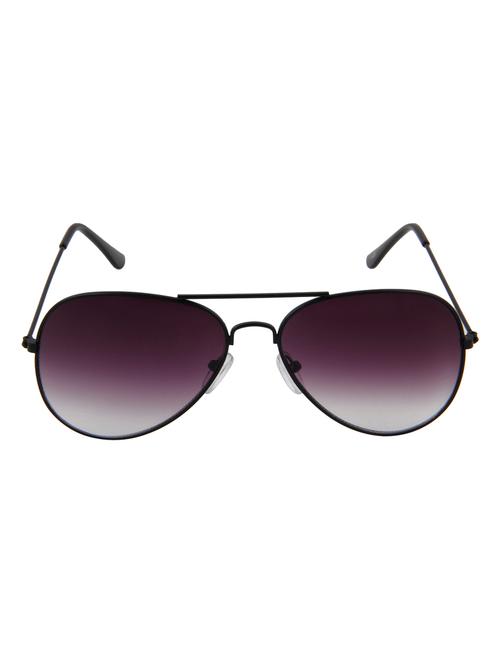 camerii glossy black aviator sunglasses (sa55) - 10668372 - Very Small Image - 1