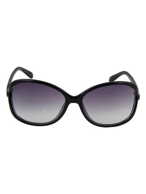 camerii glossy black rectangular sunglasses (scl76) - 10668451 - Very Small Image - 1