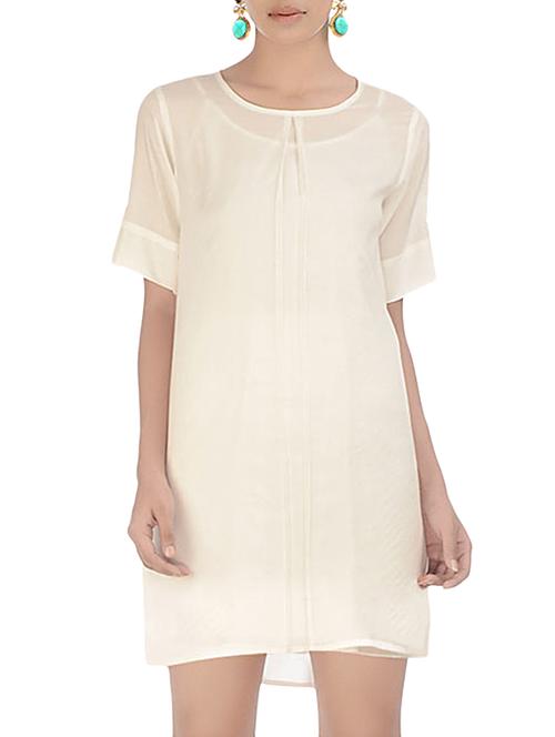 off-white modal cotton tunic - 10670649 - Very Small Image - 1