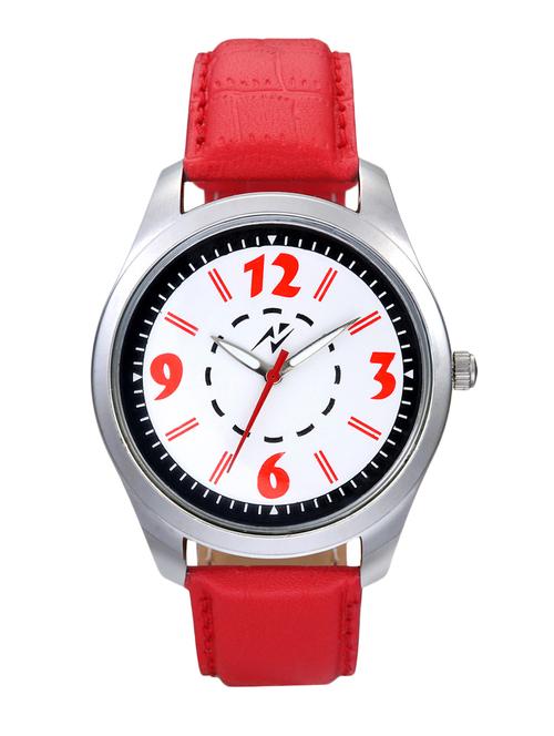 yepme blaxo men's watch - white/red - 10671215 - Very Small Image - 1