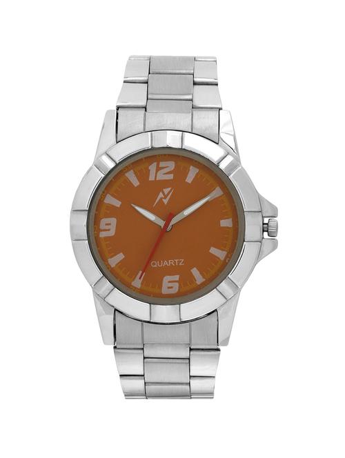yepme gryps men's watch - orange/silver - 10671792 - Very Small Image - 1
