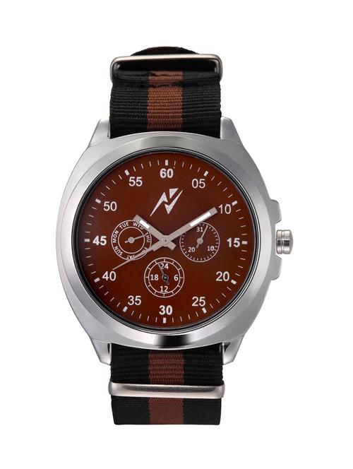yepme men's multifunctional watch - brown - 10672134 - Very Small Image - 1