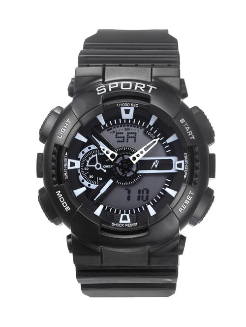 Yepme Men's Analog Digital Watch - Black - 10672387 - Very Small Image - 1
