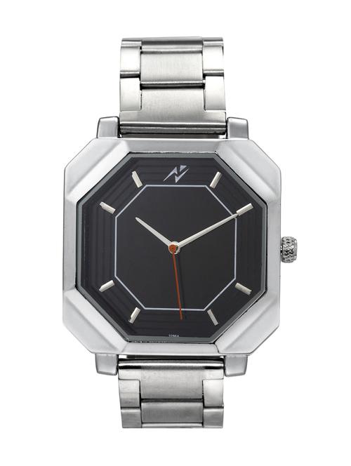 yepme men's chain watch - black/silver - 10672570 - Very Small Image - 1