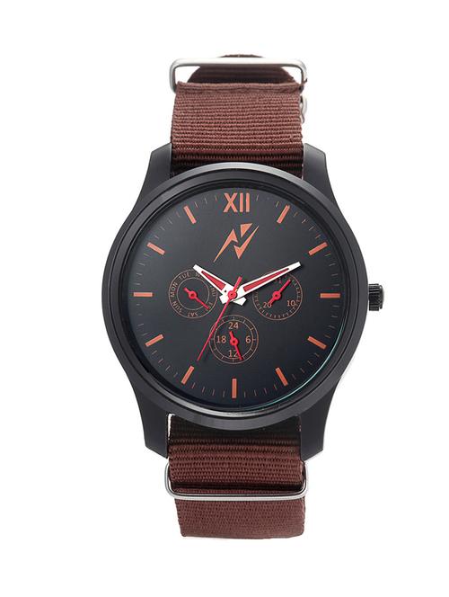 yepme men's multifunctional watch - brown - 10672691 - Very Small Image - 1