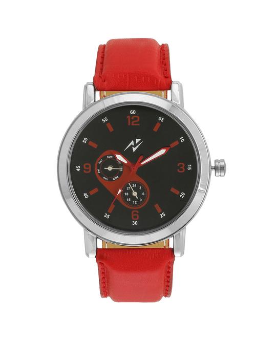 yepme men's multifunctional watch - black/red - 10672707 - Very Small Image - 1