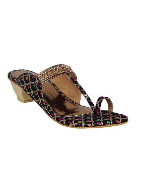 black one toe sandal - 10680819 - Very Small Image - 1