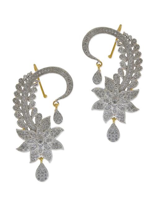 silver metal earring - 10681255 - Very Small Image - 1