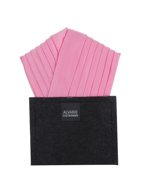 pink polyester pocket square - 10682940 - Very Small Image - 1