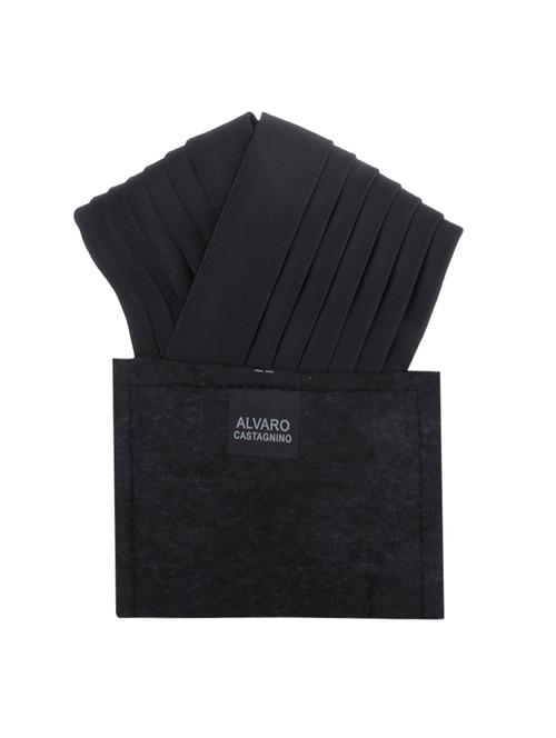 black polyester pocket square - 10682944 - Very Small Image - 1