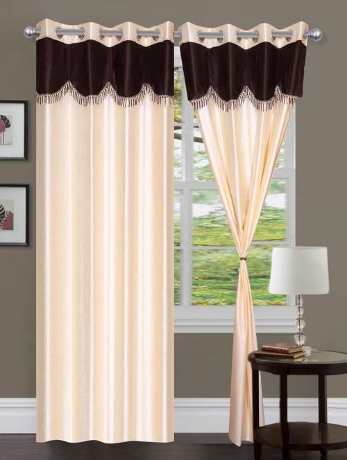 handloom hub 4 u design door curtain(set of 2) - 10686215 - Very Small Image - 1
