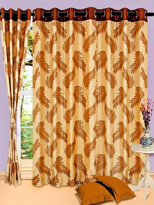 handloom hub candy design door curtain(set of 3) - 10686221 - Very Small Image - 1