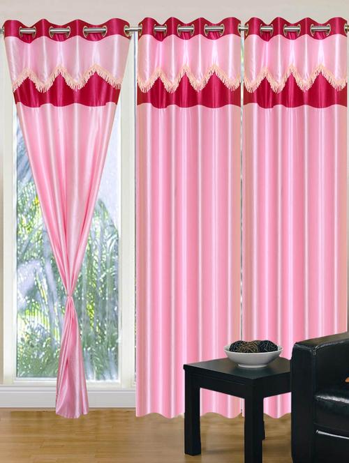 handloom hub designer door curtain(set of 3) - 10686392 - Very Small Image - 1
