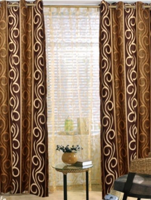 handloom hub allarakha design door curtain(set of 2) - 10686399 - Very Small Image - 1