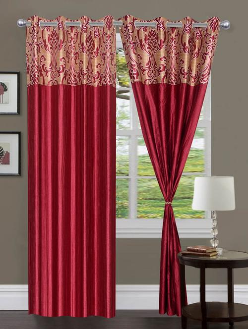 handloom hub designer door curtains(set of 2) - 10686428 - Very Small Image - 1