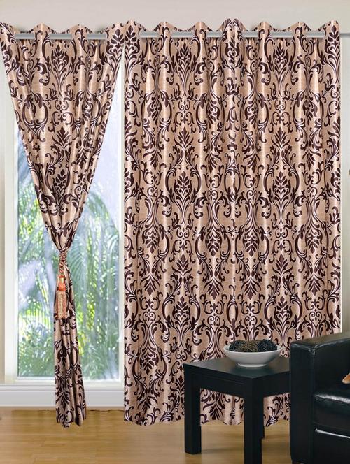 handloom hub designer door curtains(set of 3) - 10686448 - Very Small Image - 1