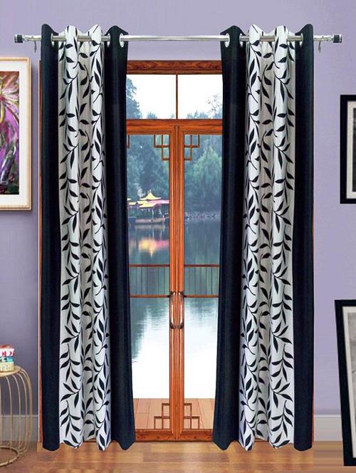 handloom hub kolaweri design long door curtains(set of 2) - 10686567 - Very Small Image - 1