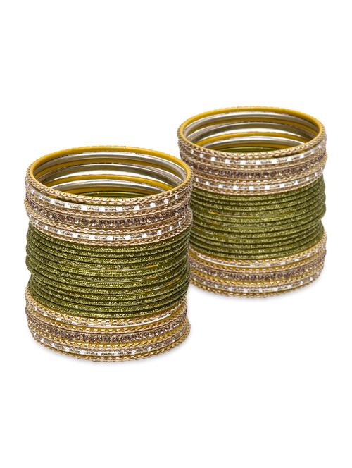 parrot green metal alloy bangle - 10696186 - Very Small Image - 1