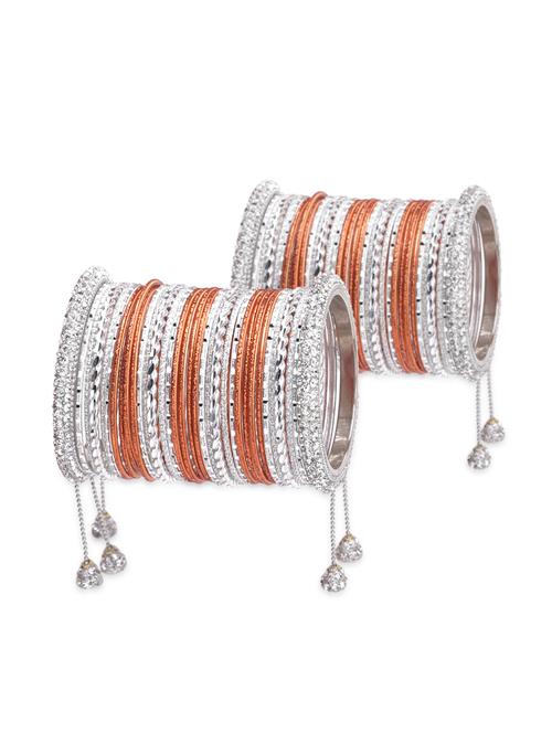 orange metal alloy bangle - 10696294 - Very Small Image - 1