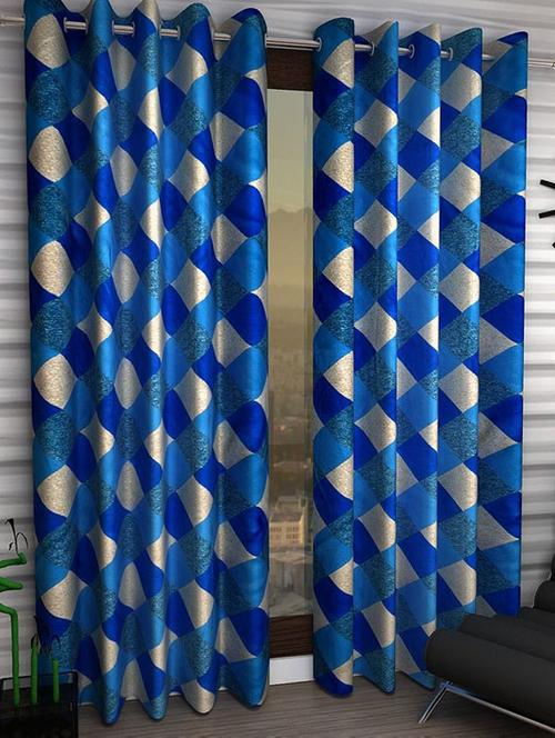 k dã©cor set of 2 beautiful polyester windows curtains - 10696890 - Very Small Image - 1
