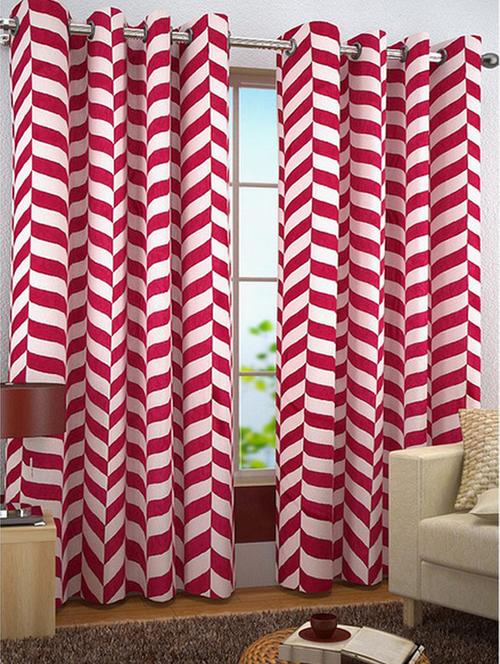 k dã©cor set of 8 beautiful polyester window curtains - 10697279 - Very Small Image - 1