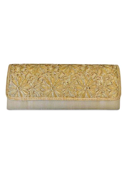 gold box clutch with cutwork flap - 1069749 - Very Small Image - 1