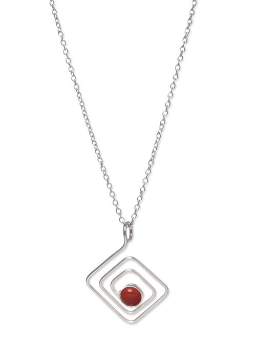 silver metal alloy necklace - 10711502 - Very Small Image - 1