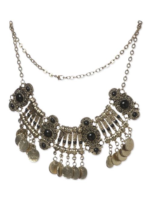 gold metal alloy necklace - 10711531 - Very Small Image - 1