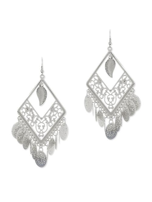 silver metal alloy earring - 10721933 - Very Small Image - 1