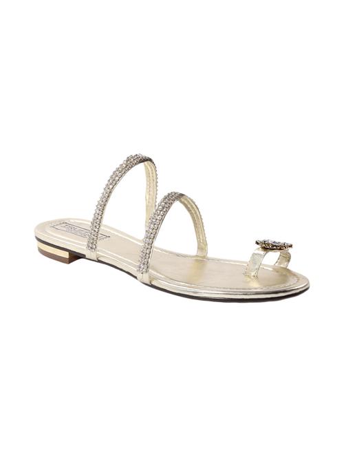 gold one toe sandal - 10722211 - Very Small Image - 1