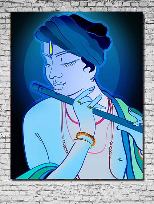 canvas painting without frame - krishna - 10729792 - Very Small Image - 1
