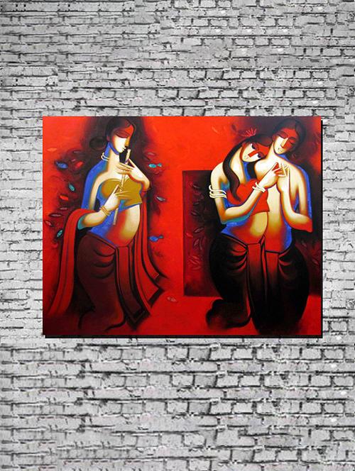 canvas painting without frame - couple - 10729799 - Very Small Image - 1