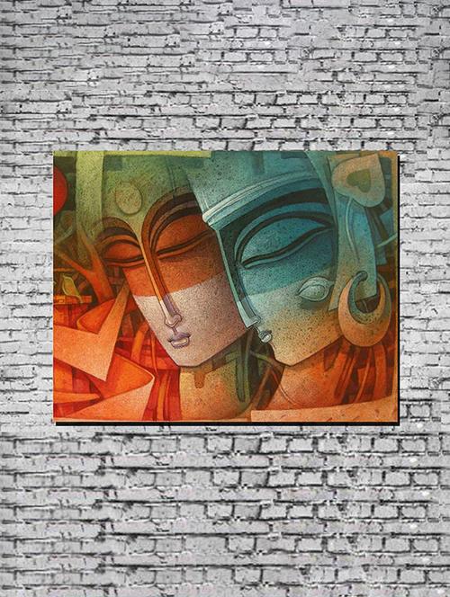 canvas painting without frame - green rk - 10729803 - Very Small Image - 1