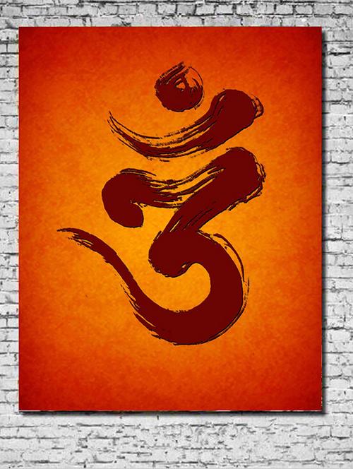 canvas painting without frame - rust om - 10729816 - Very Small Image - 1