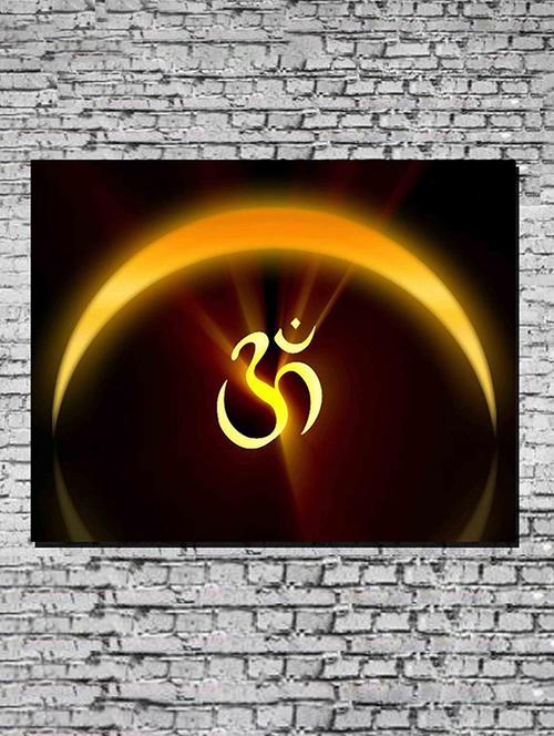 canvas painting without frame - shinning om - 10729817 - Very Small Image - 1