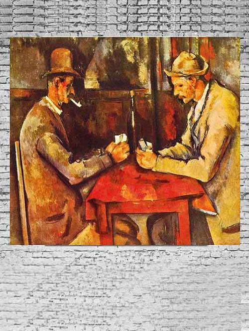 canvas painting without frame - coffee shop - 10729849 - Very Small Image - 1