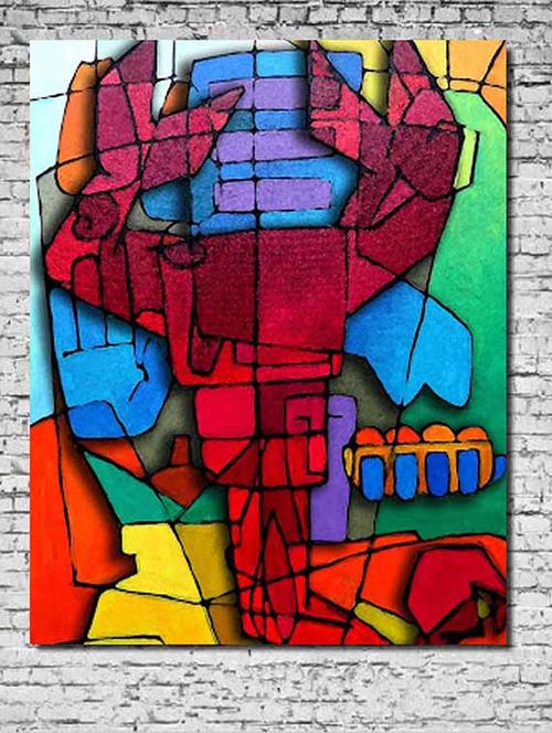 canvas painting without frame - deity - 10729865 - Very Small Image - 1