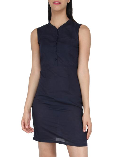 blue polyester dress - 10733527 - Very Small Image - 1