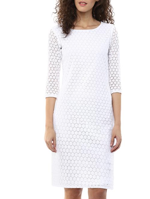 white lace dress - 10736871 - Very Small Image - 1