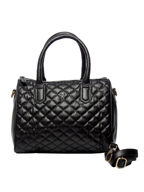 black leatherette handbag - 10736906 - Very Small Image - 1