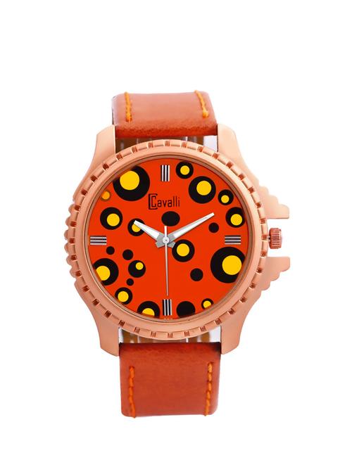 cavalli men's brown analog watch - 10738432 - Very Small Image - 1