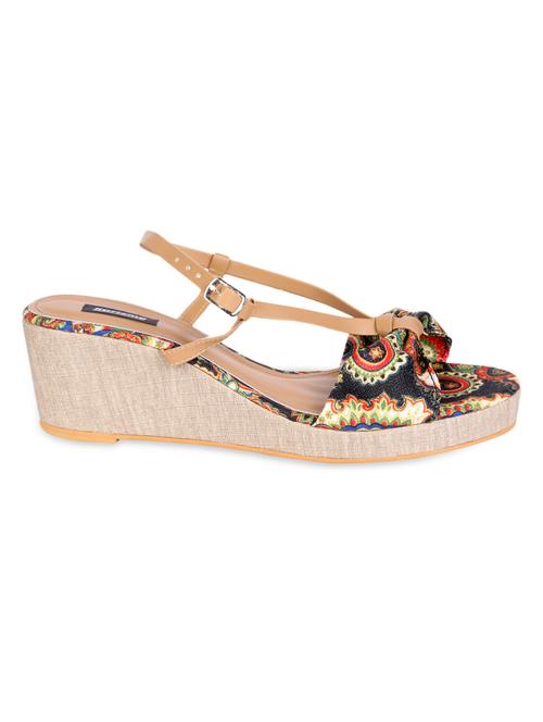 printed suede wedges - 1074108 - Very Small Image - 1