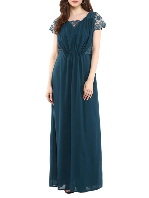 lace detail maxi dress - 10742921 - Very Small Image - 1