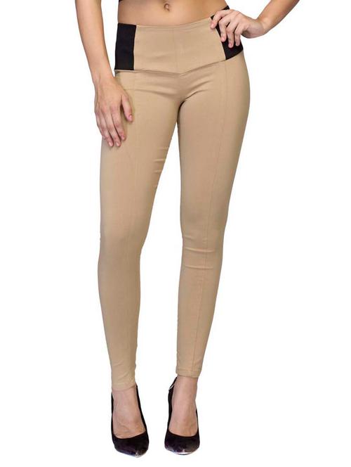 high rise color block jegging - 10743774 - Very Small Image - 1