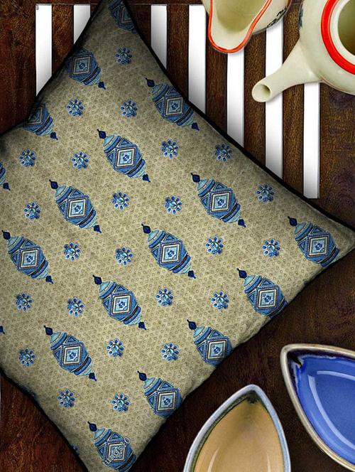 tungs10 ecru jewel cushion cover - 10744627 - Very Small Image - 1