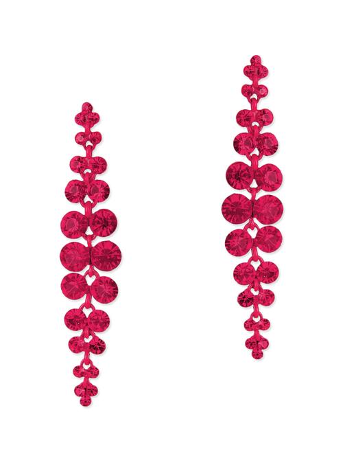 pink metal alloy earring - 10751843 - Very Small Image - 1