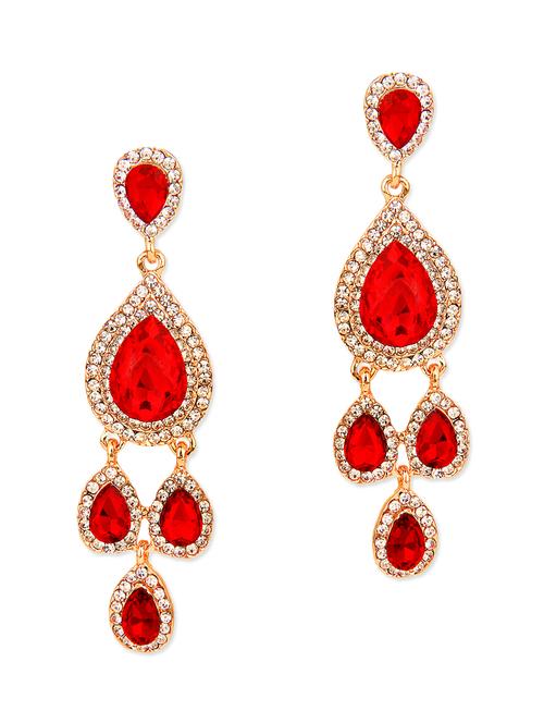 red metal alloy earring - 10751848 - Very Small Image - 1