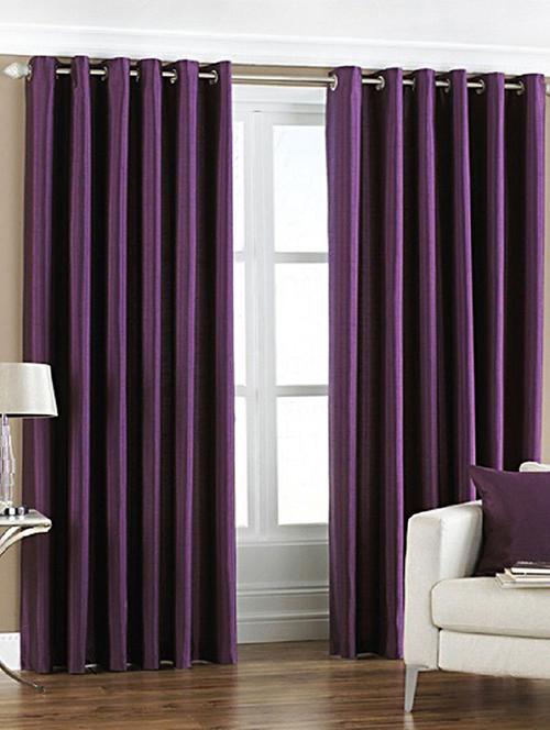 eyelet green door curtain set of 2 - 10762188 - Very Small Image - 1