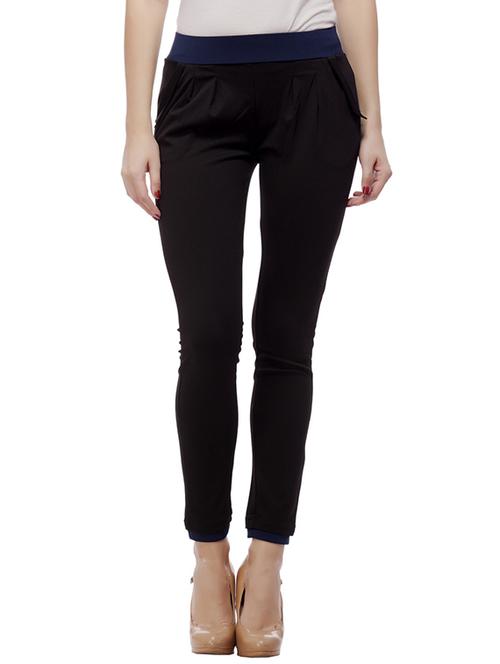 black cotton lycra jeggings - 10763233 - Very Small Image - 1