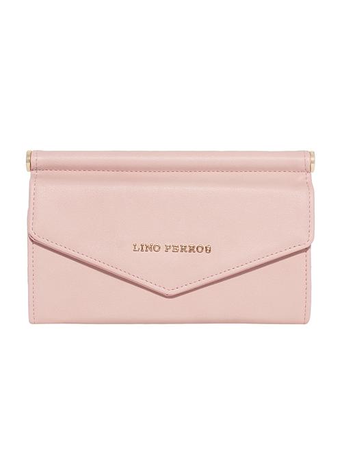 pink leatherette clutch - 10764454 - Very Small Image - 1